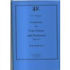 Concerto for Four Horns and Orchestra - Opus 93 - Piano reduction - C.D.Wiggins