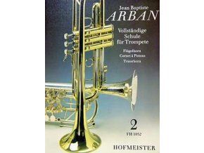J.B.Arban, škola pro trumpetu, křídlovku a tenor.